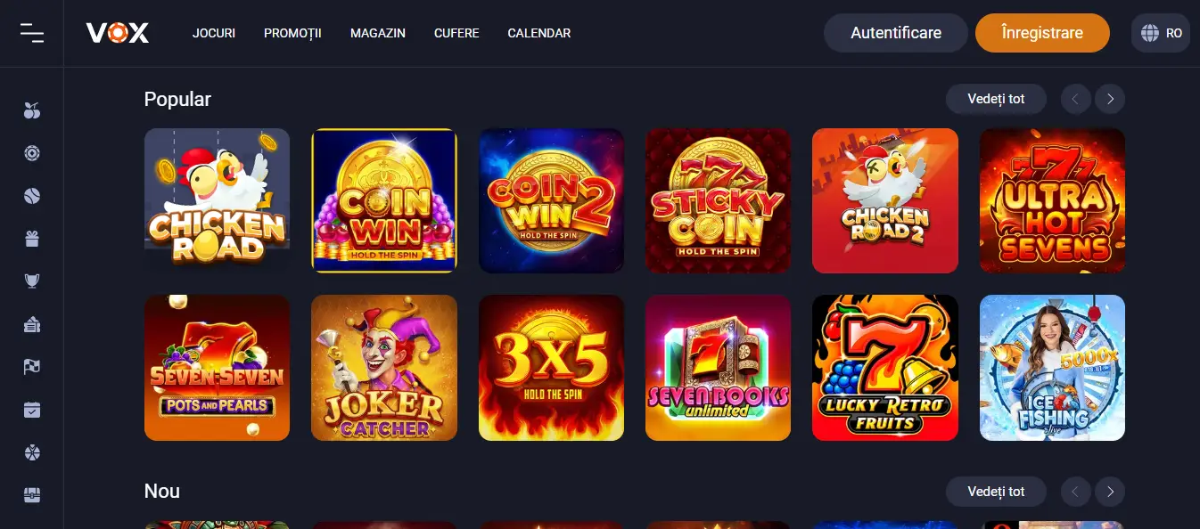 Vox Casino online